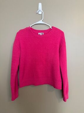 Fashion Nova Neon Pink Crewneck Pullover Sweater